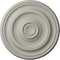 Ekena Millwork Kepler Traditional Ceiling Medallion (For Canopies up to 2 5/8"), 11 7/8"OD x 1 1/4"P, Pot of Cream CM12KPPCF - alternate 1